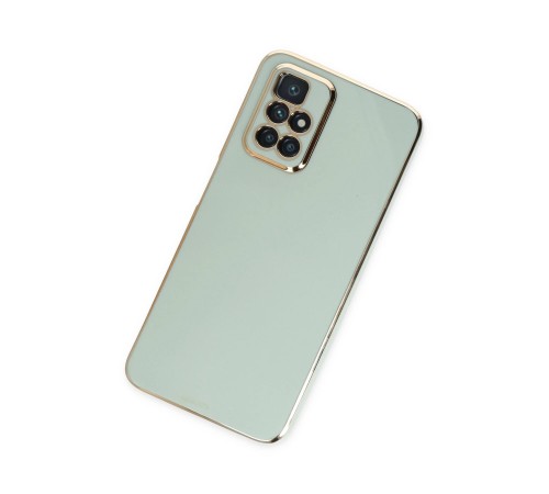 Xiaomi Redmi 10 2022 Kılıf Volet Silikon - Açık Yeşil Xiaomi Redmi 10 2022 Kılıf Volet Silikon - Açık Yeşil
