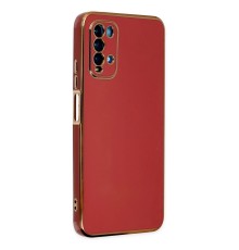 Xiaomi Redmi 9T Kılıf Volet Silikon - Kırmızı