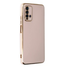 Xiaomi Redmi 9T Kılıf Volet Silikon - Pembe
