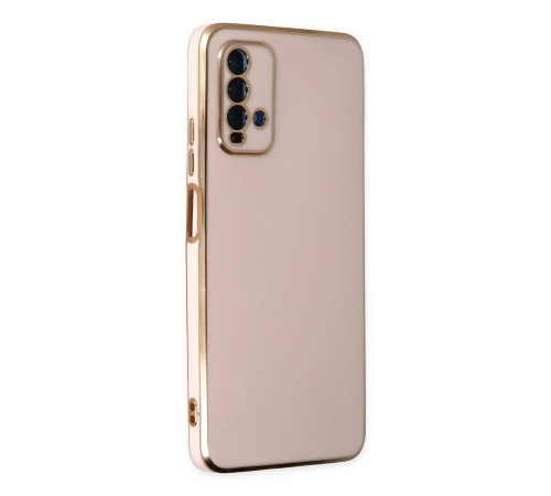Xiaomi Redmi 9T Kılıf Volet Silikon - Pembe Xiaomi Redmi 9T Kılıf Volet Silikon - Pembe