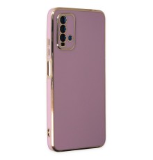 Xiaomi Redmi 9T Kılıf Volet Silikon - Mor