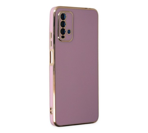 Xiaomi Redmi 9T Kılıf Volet Silikon - Mor