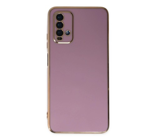 Xiaomi Redmi 9T Kılıf Volet Silikon - Mor