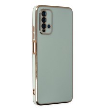 Xiaomi Redmi 9T Kılıf Volet Silikon - Açık Yeşil