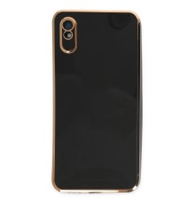 Xiaomi Redmi 9A Kılıf Volet Silikon - Siyah