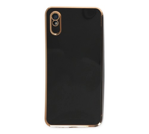 Xiaomi Redmi 9A Kılıf Volet Silikon - Siyah Xiaomi Redmi 9A Kılıf Volet Silikon - Siyah