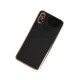 Xiaomi Redmi 9A Kılıf Volet Silikon - Siyah
