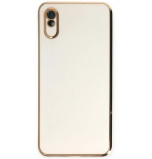 Xiaomi Redmi 9A Kılıf Volet Silikon - Beyaz