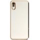 Xiaomi Redmi 9A Kılıf Volet Silikon - Beyaz
