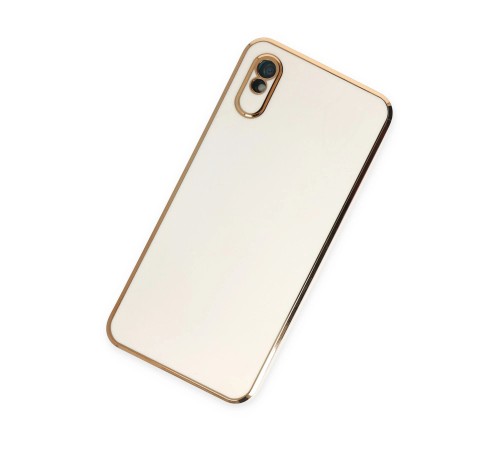 Xiaomi Redmi 9A Kılıf Volet Silikon - Beyaz