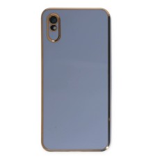 Xiaomi Redmi 9A Kılıf Volet Silikon - Mavi