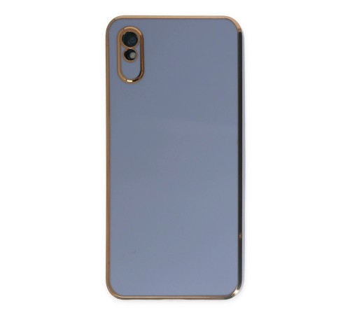 Xiaomi Redmi 9A Kılıf Volet Silikon - Mavi Xiaomi Redmi 9A Kılıf Volet Silikon - Mavi