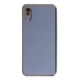 Xiaomi Redmi 9A Kılıf Volet Silikon - Mavi