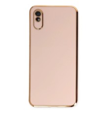 Xiaomi Redmi 9A Kılıf Volet Silikon - Pembe