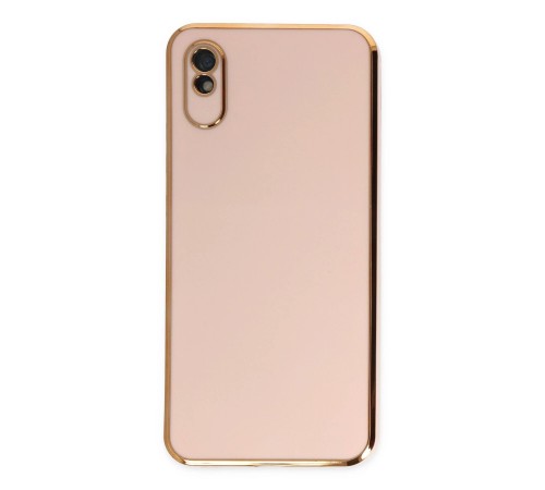 Xiaomi Redmi 9A Kılıf Volet Silikon - Pembe Xiaomi Redmi 9A Kılıf Volet Silikon - Pembe