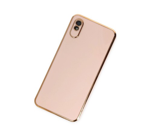 Xiaomi Redmi 9A Kılıf Volet Silikon - Pembe Xiaomi Redmi 9A Kılıf Volet Silikon - Pembe