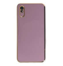 Xiaomi Redmi 9A Kılıf Volet Silikon - Mor