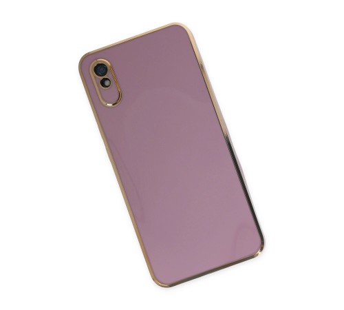 Xiaomi Redmi 9A Kılıf Volet Silikon - Mor