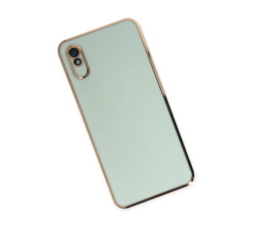 Xiaomi Redmi 9A Kılıf Volet Silikon - Açık Yeşil Xiaomi Redmi 9A Kılıf Volet Silikon - Açık Yeşil