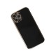 iPhone 12 Pro Max Kılıf Volet Silikon - Siyah