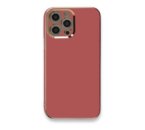 iPhone 12 Pro Max Kılıf Volet Silikon - Kırmızı