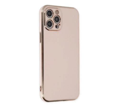 iPhone 12 Pro Max Kılıf Volet Silikon - Pembe