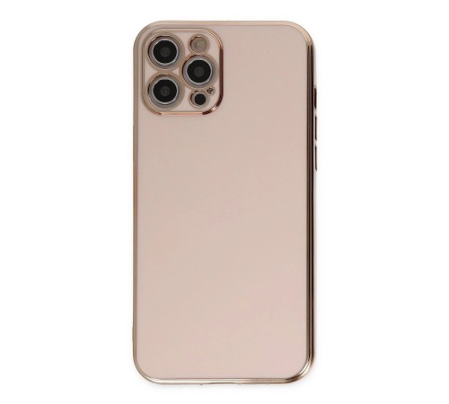 iPhone 12 Pro Max Kılıf Volet Silikon - Pembe