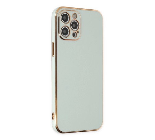 iPhone 12 Pro Max Kılıf Volet Silikon - Açık Yeşil iPhone 12 Pro Max Kılıf Volet Silikon - Açık Yeşil