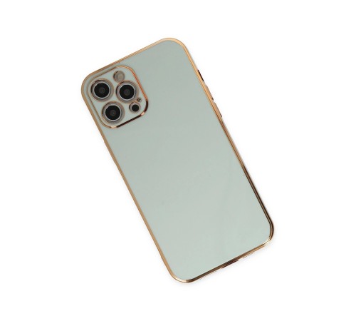 iPhone 12 Pro Max Kılıf Volet Silikon - Açık Yeşil iPhone 12 Pro Max Kılıf Volet Silikon - Açık Yeşil