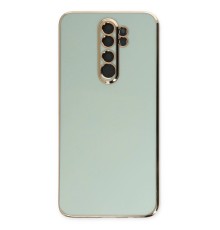 Xiaomi Redmi Note 8 Pro Kılıf Volet Silikon - Açık Yeşil