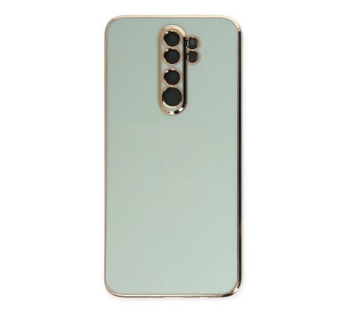 Xiaomi Redmi Note 8 Pro Kılıf Volet Silikon - Açık Yeşil Xiaomi Redmi Note 8 Pro Kılıf Volet Silikon - Açık Yeşil