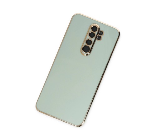 Xiaomi Redmi Note 8 Pro Kılıf Volet Silikon - Açık Yeşil Xiaomi Redmi Note 8 Pro Kılıf Volet Silikon - Açık Yeşil