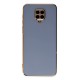 Xiaomi Redmi Note 9 Pro Kılıf Volet Silikon - Mavi