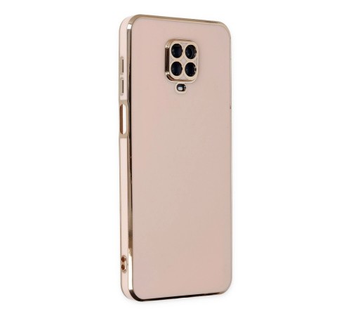 Xiaomi Redmi Note 9 Pro Kılıf Volet Silikon - Pembe Xiaomi Redmi Note 9 Pro Kılıf Volet Silikon - Pembe