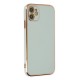 iPhone 11 Kılıf Volet Silikon - Açık Yeşil