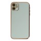 iPhone 11 Kılıf Volet Silikon - Açık Yeşil
