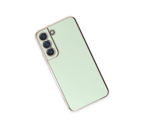 Samsung Galaxy S21 FE Kılıf Volet Silikon - Açık Yeşil