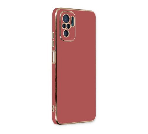 Xiaomi Redmi Note 10 Kılıf Volet Silikon - Kırmızı