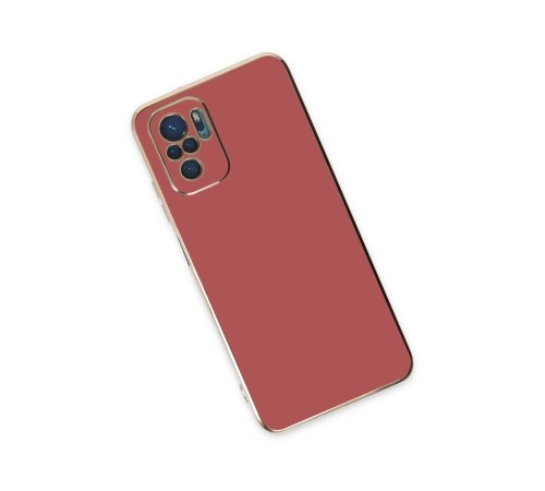 Xiaomi Redmi Note 10 Kılıf Volet Silikon - Kırmızı