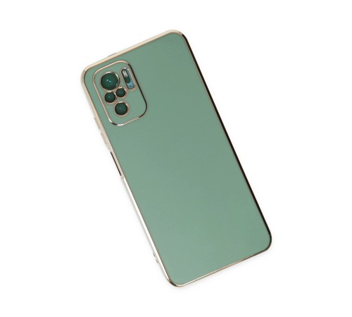 Xiaomi Redmi Note 10 Kılıf Volet Silikon - Açık Yeşil