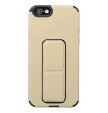 iPhone 6 Kılıf Mega Standlı Silikon - Gold