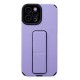 iPhone 12 Pro Max Kılıf Mega Standlı Silikon - Lila
