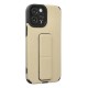 iPhone 12 Pro Max Kılıf Mega Standlı Silikon - Gold