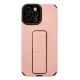 iPhone 12 Pro Max Kılıf Mega Standlı Silikon - Pudra