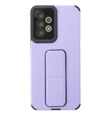 Samsung Galaxy A33 5G Kılıf Mega Standlı Silikon - Lila