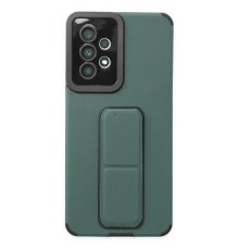 Samsung Galaxy A53 5G Kılıf Mega Standlı Silikon - Yeşil