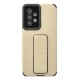Samsung Galaxy A53 5G Kılıf Mega Standlı Silikon - Gold