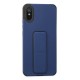 Xiaomi Redmi 9A Kılıf Mega Standlı Silikon - Mavi