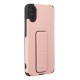 Xiaomi Redmi 9A Kılıf Mega Standlı Silikon - Pudra