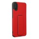 Xiaomi Redmi 9A Kılıf Mega Standlı Silikon - Kırmızı